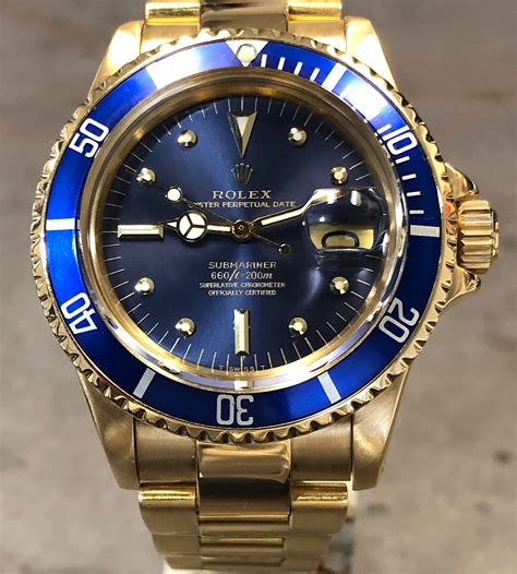 vintage yellow gold rolex|Rolex submariner 18k gold price.